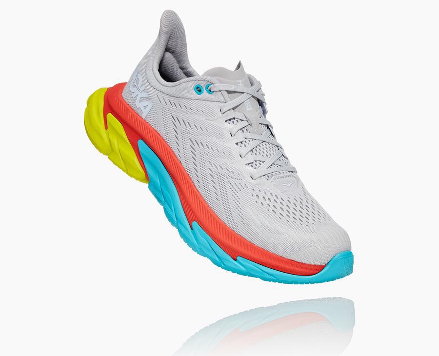 Hoka One One Hardloopschoenen Heren - Clifton Edge - Grijs - HL5843960